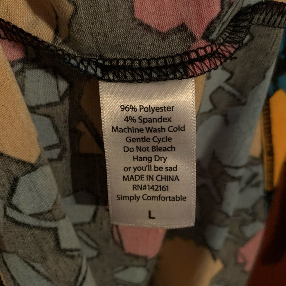 Large Lularoe Randy - Picture 3 of 3
